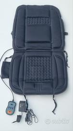 coprisedile auto massaggiante e riscaldante