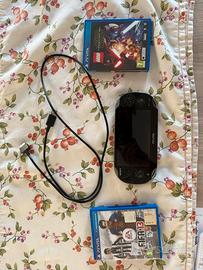 PS Vita PCH-1000 + 2 giochi