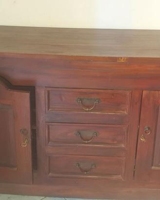credenza in ciliegio