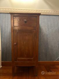 Comodino legno ciliegio