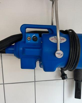 Soffiatore phon toelettatura cani