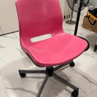 sedia rosa ikea