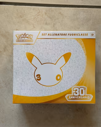 Etb pokemon 30th anniversario sealed