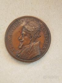 Medaglia 1662 Alessandro VII-S. Maria Campitelli