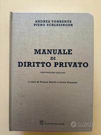 Manuale diritto privato Torrente Schlesinger 23à e