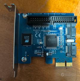 Modulo PCI per 2 SATA 6 GB/S