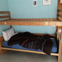vende letto castello legno ikea