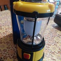 Lanterna power bank da campeggio