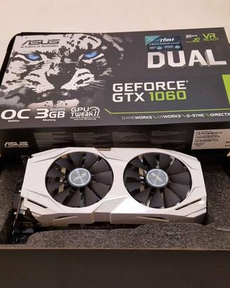 ASUS Dual GEFORCE GTX 1060 OC 3GB