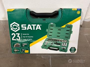 Cassetta utensili chiavi a bussola 1/2” Sata 23pz