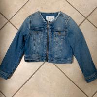 Giacca jeans bambina 3/4 anni cm 104