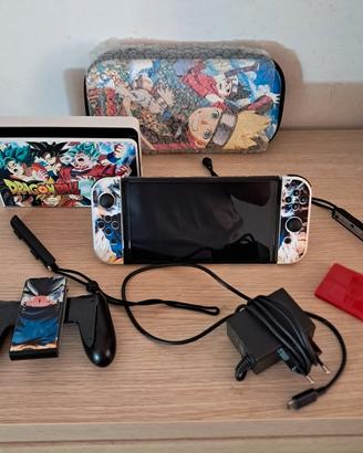 Nintendo Switch Oled Bianca Dragon ball edition