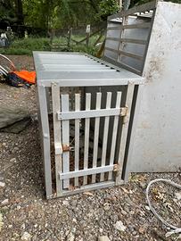 Gabbia cani caccia alluminio