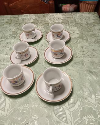 Tazzine con piattino vintage