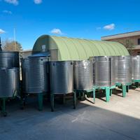 Cisterna serbatoi inox 300 - 2000 litri