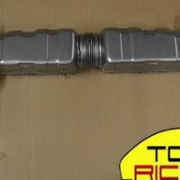 TOPRICAMBI MARMITTA SILENZIATORE Porsche 996 TURBO