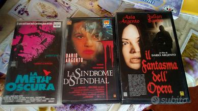 VHS - Lotto Dario Argento e Stephen King