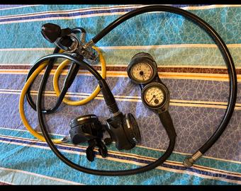 Erogatore octopus seac con doppio stadio