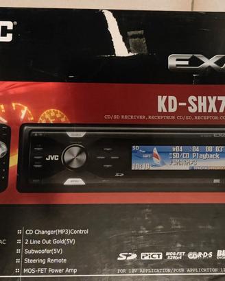 Autoradio 1 din JVC KD SHX 751