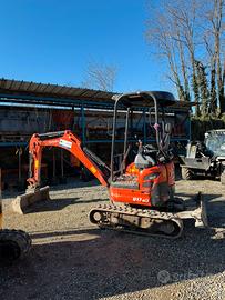 Mini escavatore kubota 17