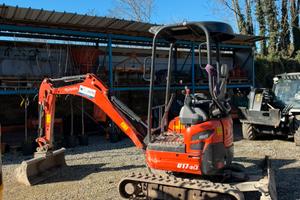 Mini escavatore kubota 17