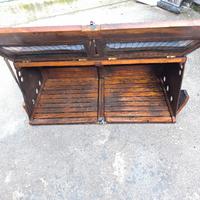 gabbia trasportino per due cani 