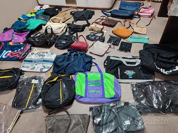 stock + di 20 borsoni e zaini vari