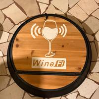 tavolo mensola cocktail legno bar vino soggiorno