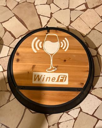 tavolo mensola cocktail legno bar vino soggiorno