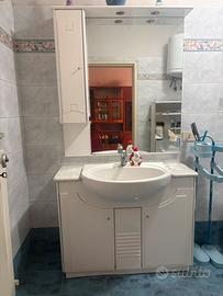 Mobile bagno completo con lavabo +specchiera