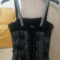 Corsetto dark gothic