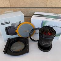 Laowa 12 mm 2.8 ped Nikon + holder Nisi