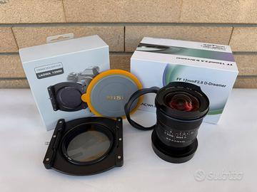 Laowa 12 mm 2.8 ped Nikon + holder Nisi