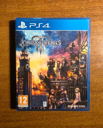 Kingdom hearts III, ps4