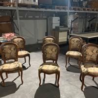 Set 6 sedie vintage