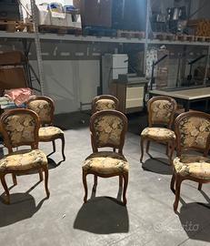 Set 6 sedie vintage