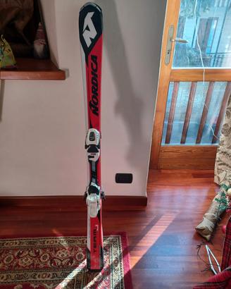 Sci con Attacchi bambin* lungh. 130