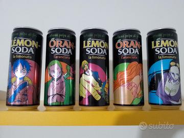 lattine lemon/oran soda ONE PIECE limited edition