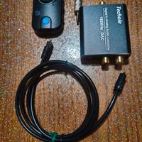 CONVERTITORE AUDIO OTTICO + BT