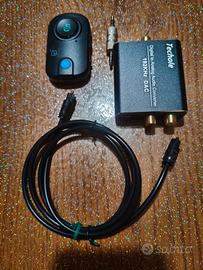 CONVERTITORE AUDIO OTTICO + BT