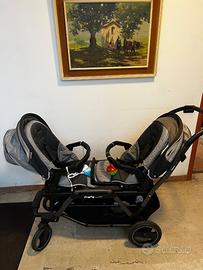 passeggino gemellare kit trio Pep Perego