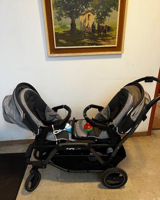 passeggino gemellare kit trio Pep Perego