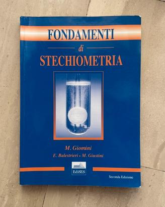 Fondamenti di stechiometria M. giomini Edises