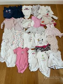 Lotto Vestiti bambina 80+ pezzi