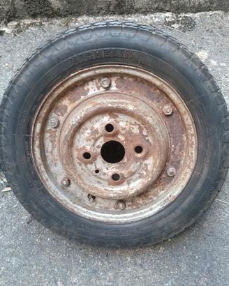 ruota vespa 50 da 9"