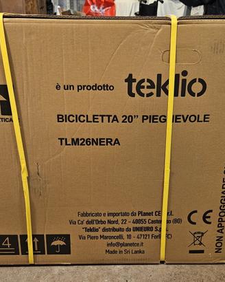 bicicletta teklio NO SPEDIZIONI 