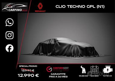 Renault Clio TCe 100 CV GPL 5 porte Techno