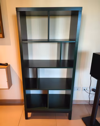 IKEA kallax mobile verde + base scaffale libreria 