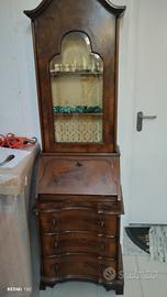 vetrinetta con ribalta antica 