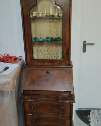 vetrinetta con ribalta antica 